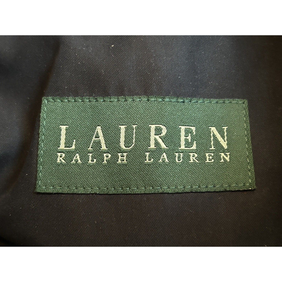 Lauren Ralph Lauren Size 48R Black Raincoat Coat Removable Quilted Lining - Picture 3 of 13